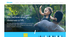 Desktop Screenshot of elevate.com