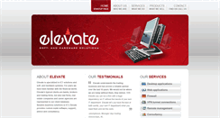 Desktop Screenshot of elevate.nl